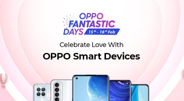 India Desire : Amazon Oppo Fantastic Days: Get Upto Rs 10000 Off On Oppo Smartphones + 10% Bank Offer [15th-18th February 2021]